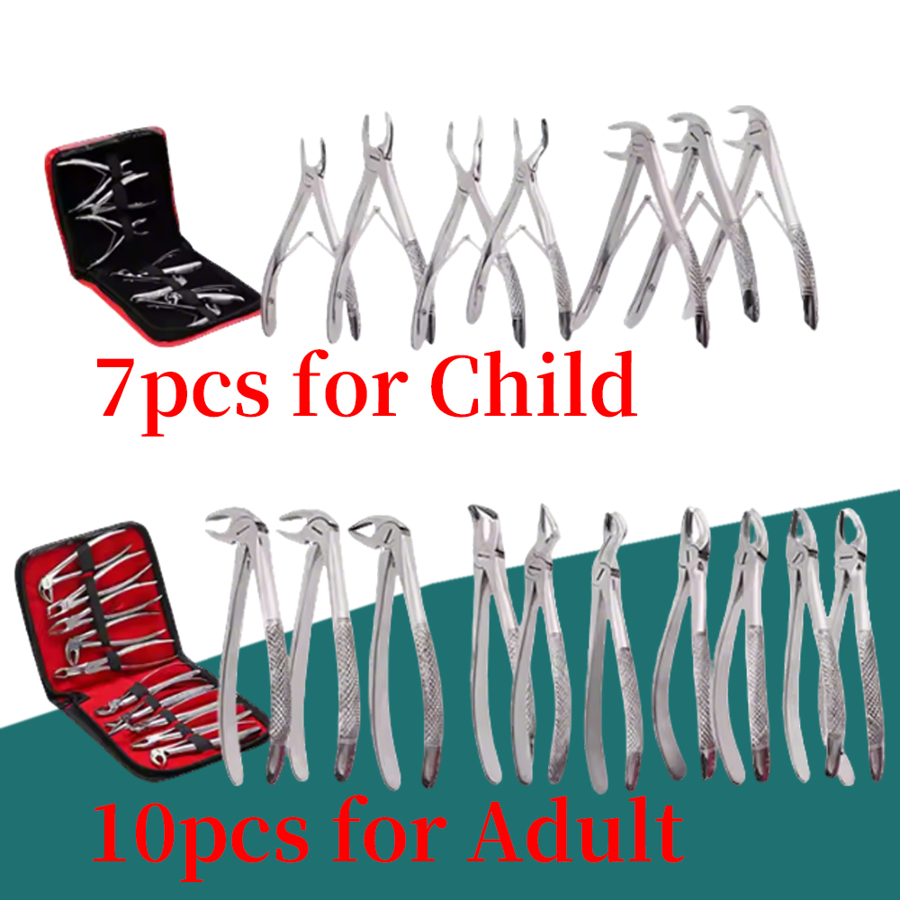 Surgical Instrument Set - Set extractieforceps voor volwassenen en kinderen