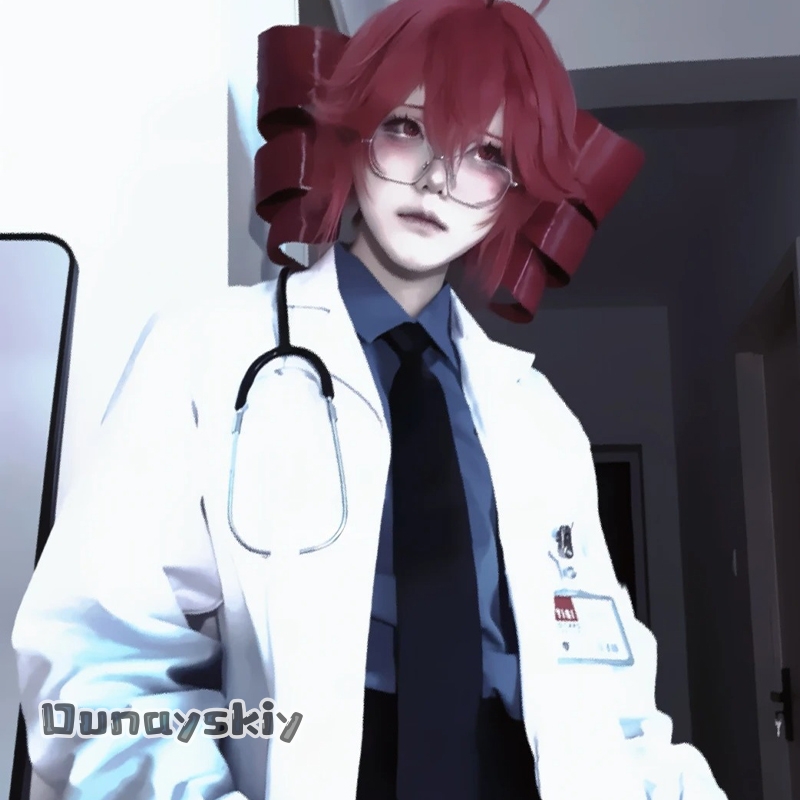 Medical Lab Games - CR818UTAU Kasane TetIgaku Medisch Themakostuum Witte