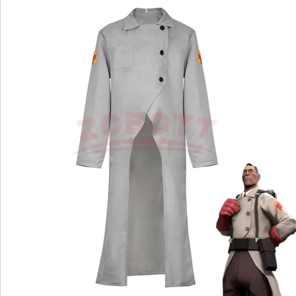 Medical Lab Games - TF2 Medic Dr. Ludwig Cosplay Uniform