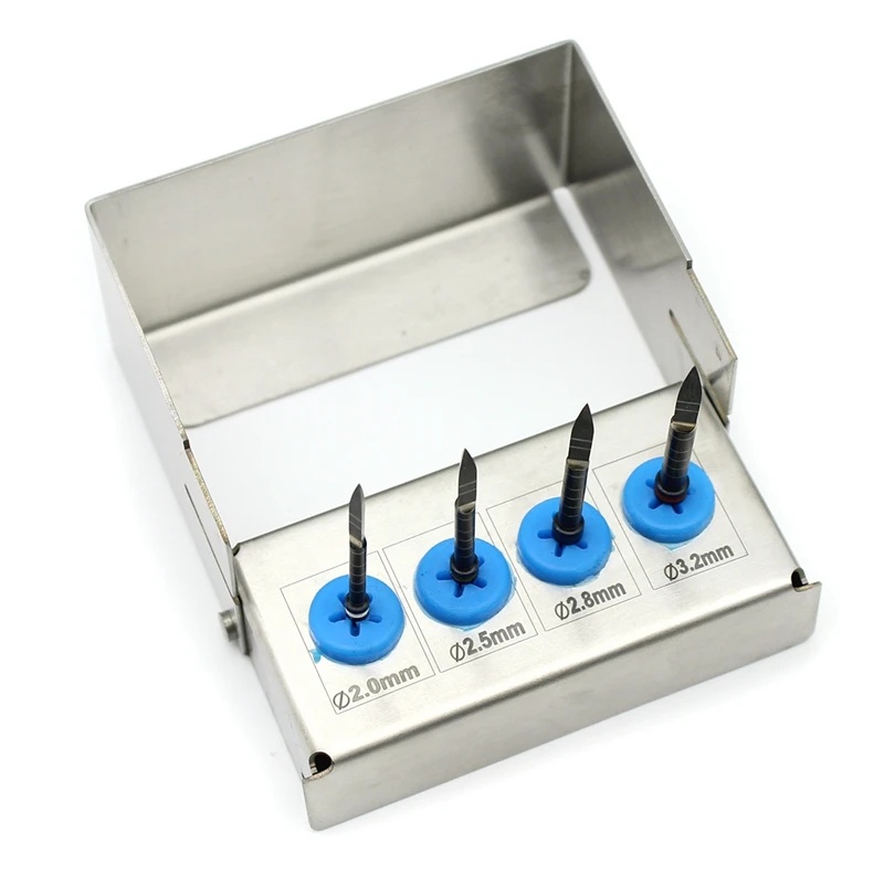 Surgical Instrument Set - 4 stks/set Tandheelkundige chirurgische gids boor