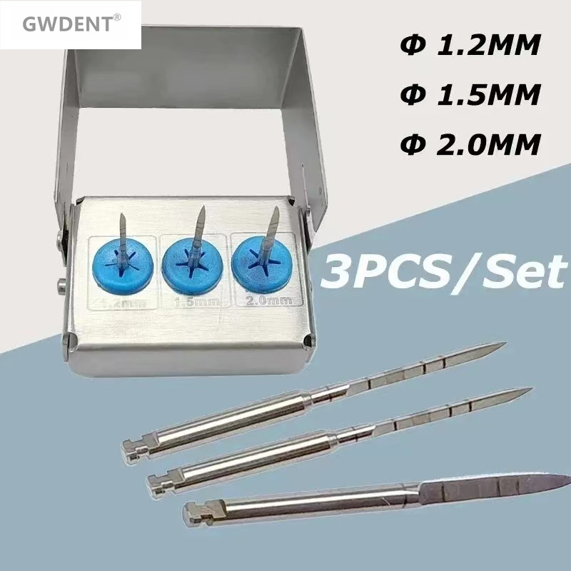 Surgical Instrument Set - 3 stks/set Tandheelkundige Chirurgische Gids Boor
